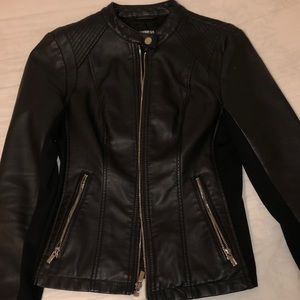 Express leather jacket